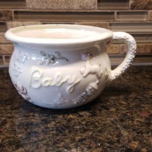 Vintage "baby" vase...so pretty.  Soft colors